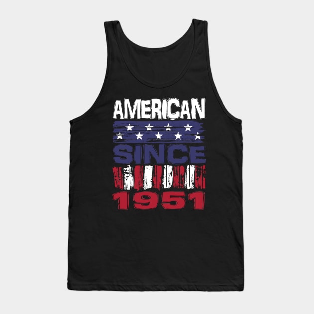 American Since 1951 Tank Top by Nerd_art